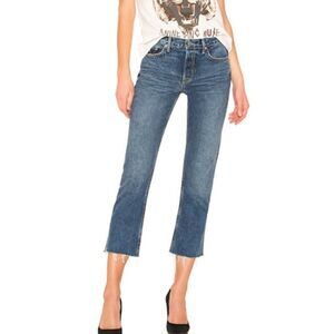 Grlfrnd tatum Mid-Rise Micro Boot Jeans 24